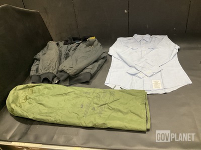 (7) Clothing Bags, (17) Winter Jackets, (88) Men's Shirts & Assorted Items