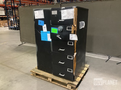 (2) Mosler Filing Cabinet Safes