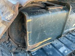 Undercarriage with Left Track Tensioner