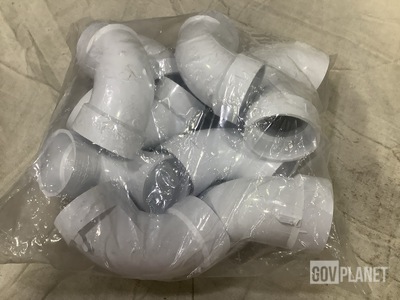 (678) Bushnell ASTM-D2665 PVC Pipe Elbows