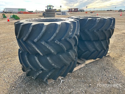 Quantity of (4) Goodyear 540/65R24 Tires