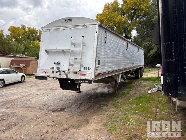 2015 Wilson DWH-501C 42 ft T/A Hopper Bottom Grain Trailer