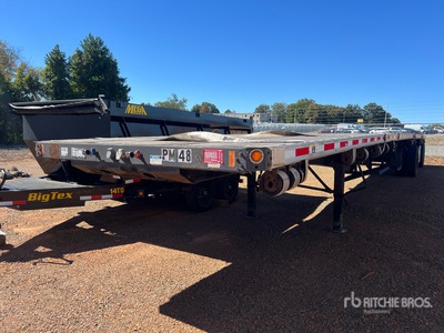 2018 Fontaine 80000 lb 48 ft T/A Flatbed Trailer