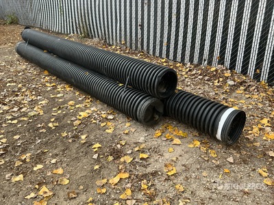 Quantity of (3) Corrugated Drainage Rohr