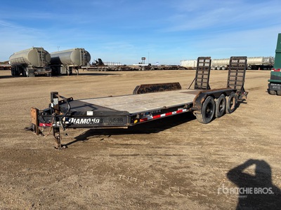 2019 Diamond 20 ft Tri/A Equipment Trailer