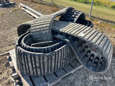 Quantity of 18in Wide Rubber Tracks