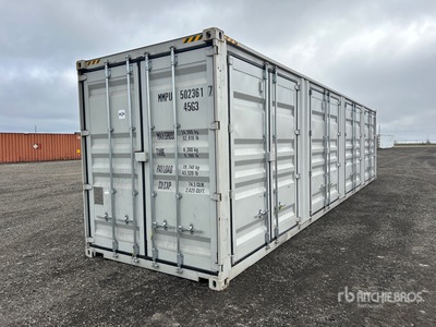 2026 40 ft High Cube Multi-Door Contenedor de almacenamiento