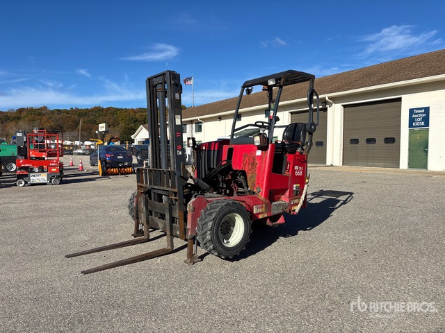 2016 Moffett M8 55.3 5500 lb 3x3 Truck Mounted Forklift