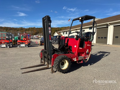2015 Moffett M8 55.3 5500 lb 3x3 Truck Mounted Forklift