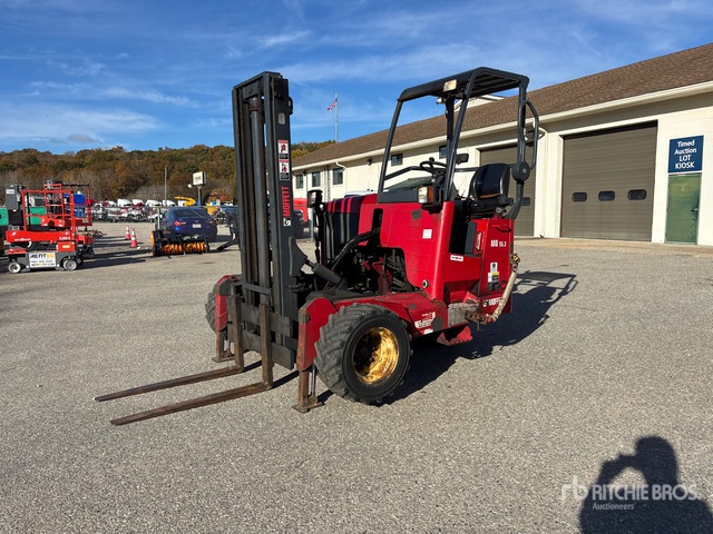 2015 Moffett M8 55.3 5500 lb 3x3 Truck Mounted Forklift