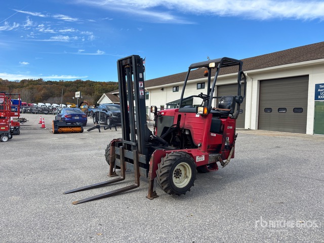 2014 Moffett M50 5000 lb 3x3 Truck Mounted Forklift