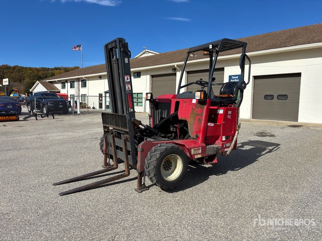 2016 Moffett M8 55.3 5500 lb 3x3 Truck Mounted Forklift