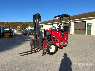 2014 Moffett M50 5000 lb 3x3 Truck Mounted Forklift