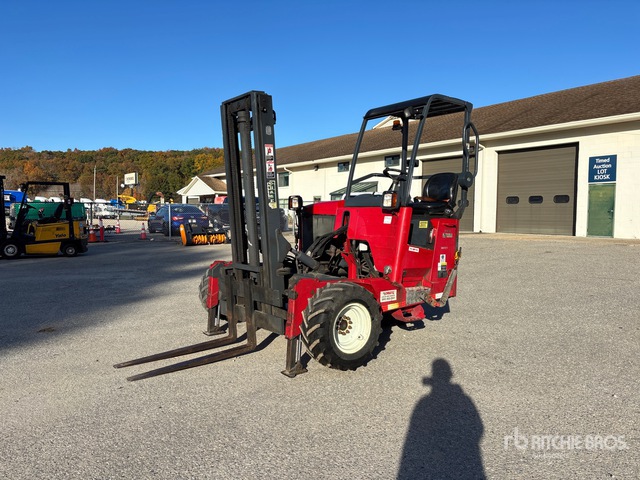 2014 Moffett M50 5000 lb 3x3 Truck Mounted Forklift