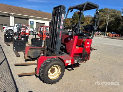 2010 Moffett M55 5500 lb 3x3 Truck Mounted Forklift