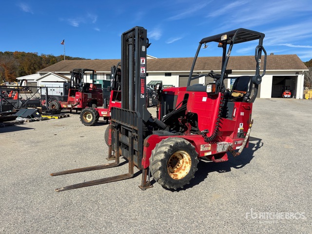 2015 Moffett M8 50.3 5000 lb 3x3 Truck Mounted Forklift
