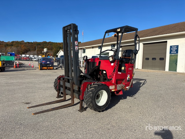 2014 Moffett M50 5000 lb 3x3 Truck Mounted Forklift