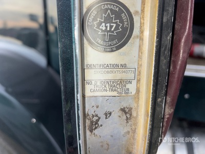 1996 Kenworth T800 6x4 T/A Dump Truck