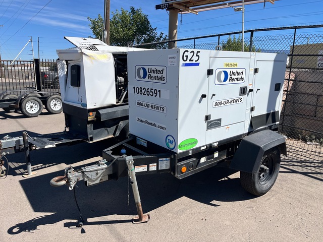 2018 Doosan G25WDO-T4F 28.7 kVA Mobile Generator Set
