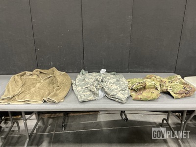 (7) Cold Weather Jackets, (2) Pair of Cold Weather Trousers & Assorted Items