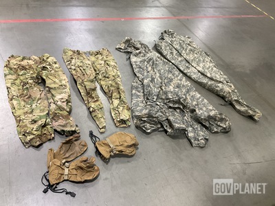 (16) Pairs of Cold Weather Mittens, (14) Wet Weather Ponchos & Assorted Items
