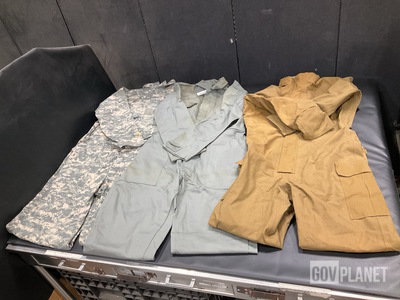 (1) Pair of Utility Coveralls, (63) Pairs of Mechanic Coveralls & Assorted Items
