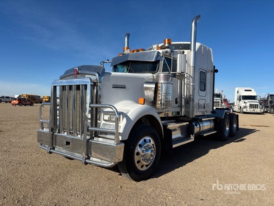 2013 Kenworth W900 6x4 T/A Sleeper Truck Tractor