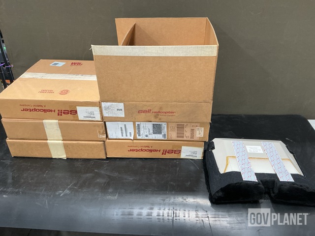 (6) Bell Helicopter 212-070-833-101 Seat Cushions