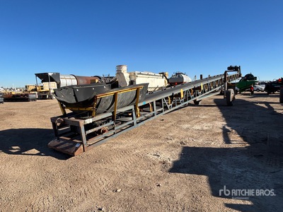 2018 Better 36 in x 60 ft Portable Radial Stacking Conveyor