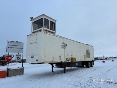 1980 Trailmobile 350 kW Camioneta de control con equipo de conmutación