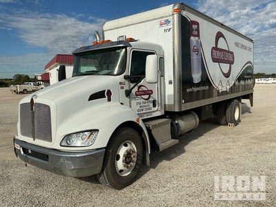 2015 Kenworth T370 4x2 Gesloten vrachtwagen