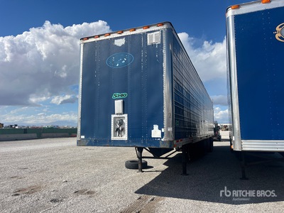 2000 Wabash 5320 53 ft x 102 in T/A Semi-remorque fourgon