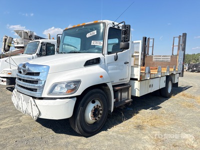 2016 Hino 338 4x2 Flatbed Truck