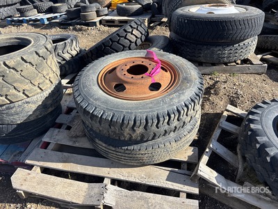 Quantity of (2) 8.25-20 Tires