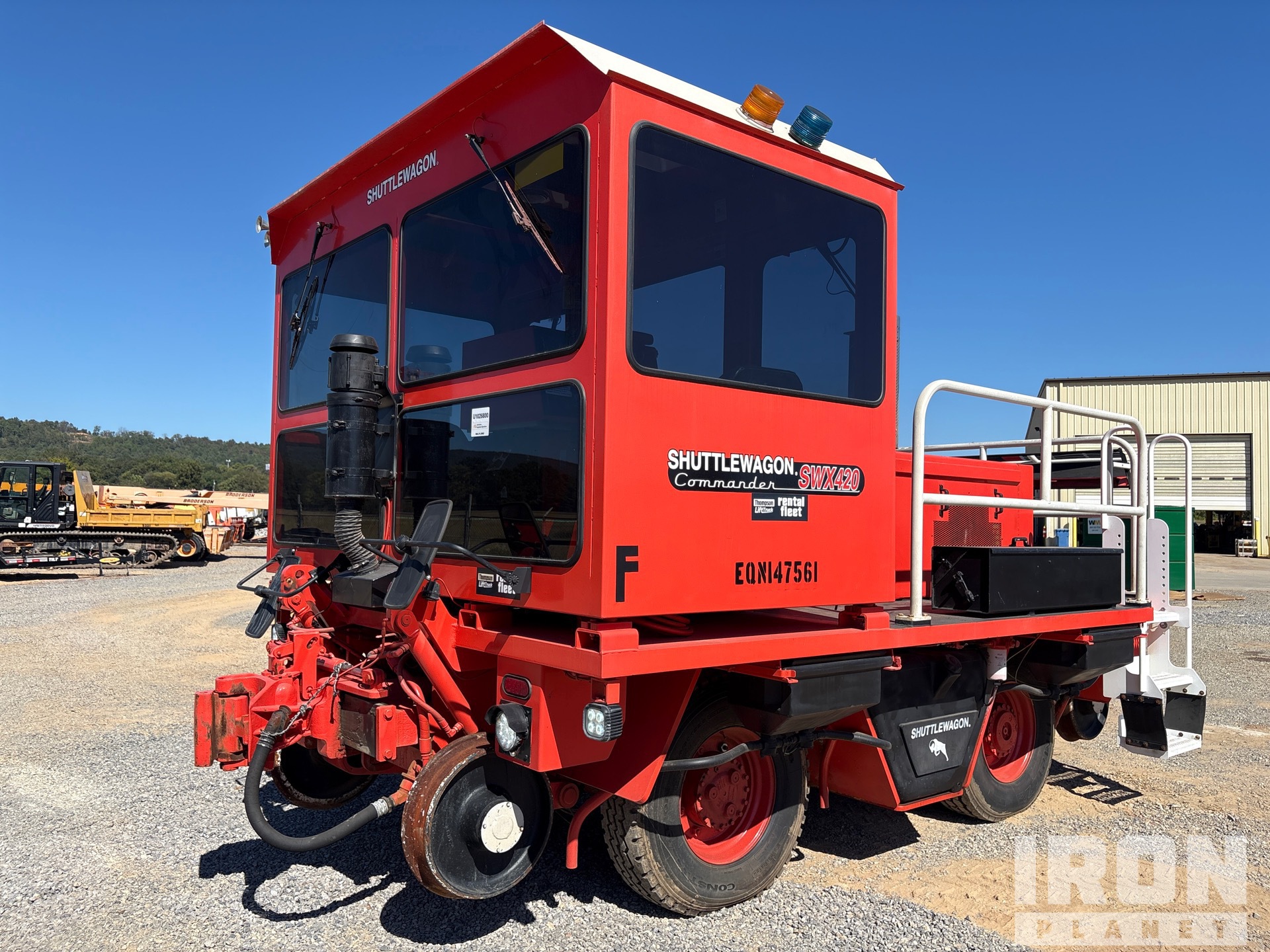 2008 Shuttlewagon SWX420 Rail Car Mover