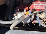 Engine with A/C Compressor