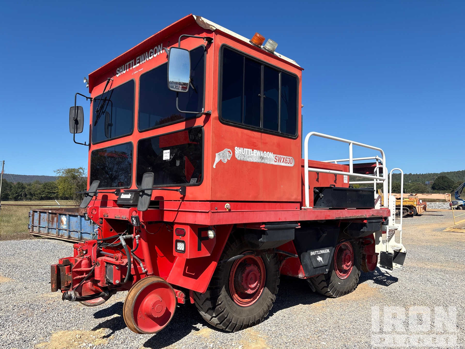 2012 Shuttlewagon SWX630 Rail Car Mover