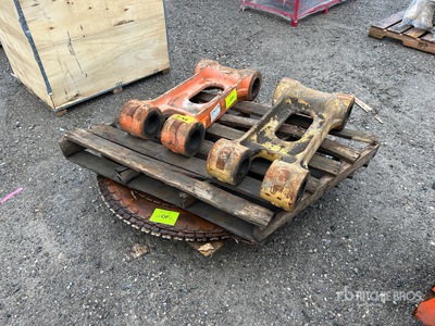Quantity of Saw, Blades, Excavator Parts Varios