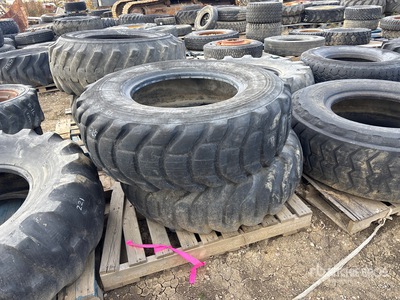 Quantity of (2) 15R25 Tires