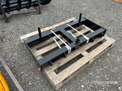 GIYI GY-HF47 44 in Skid Steer Hay Frame スキッドステア用ヘイフォーク