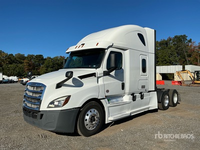 2018 Freightliner Cascadia 126 6x4 T/A Sleeper Truck Tractor