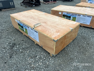 SKLP SK-S2012 20 ft x 12 ft x 9 ft 8 in Livestock Shelter (Unused)