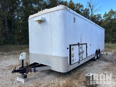 2008 Gillespie 27 ft T/A Onan generator Rimorchio chiuso
