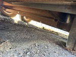 Trailer Chassis with Axle Condition