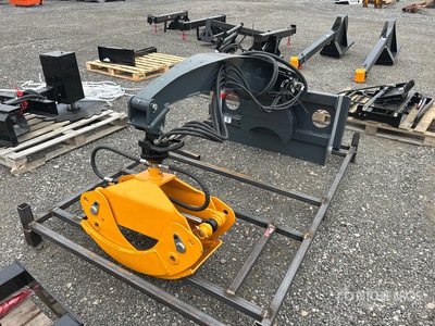 2026 GIYI GY-RG63 47 in Rotating Skid Steer Grapple (Unused)