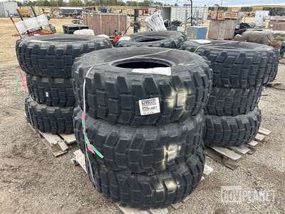 (12) Michelin 15.5/80R20 Tires