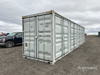 2026 40 ft High Cube Open-Sided Contenedor de almacenamiento