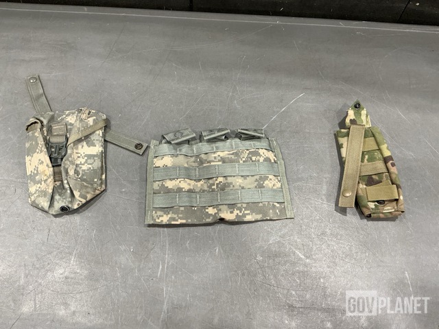 (95) First Aid Kit Pouches, (100) M4 Three Mag Pouches & Assorted Items
