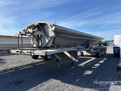 2018 Cross Country 38 ft Quad/A Side Dump Trailer