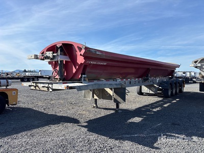 2017 Cross County 38 ft Quad/A Side Dump Trailer